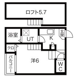 ハーモニーテラス外山の物件間取画像